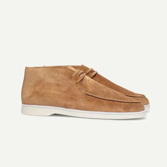 Scarpe in Suede con Lacci Romano