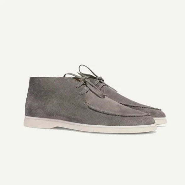 Scarpe in Suede con Lacci Romano