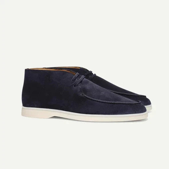 Scarpe in Suede con Lacci Romano