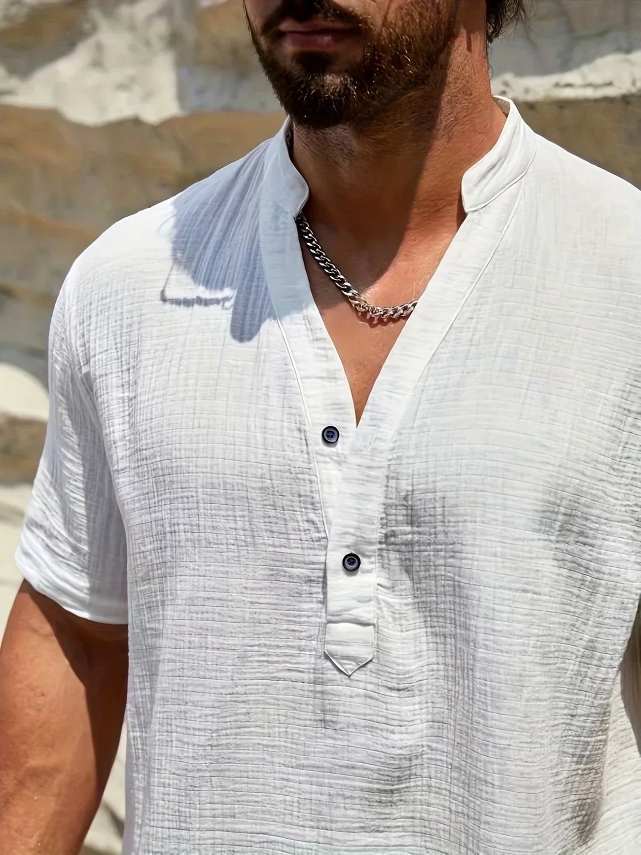 Camicia Estiva Collo Alto Firenze
