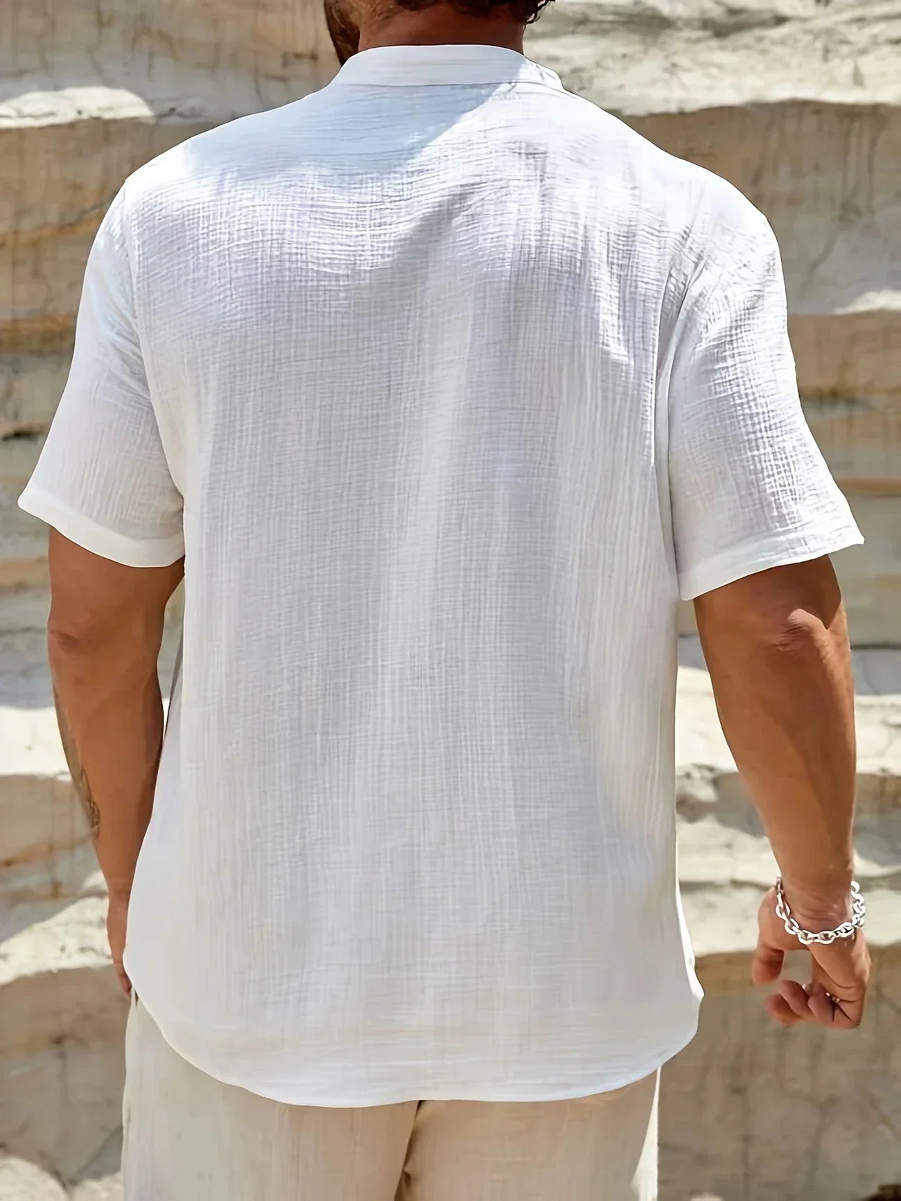 Camicia Estiva Collo Alto Firenze