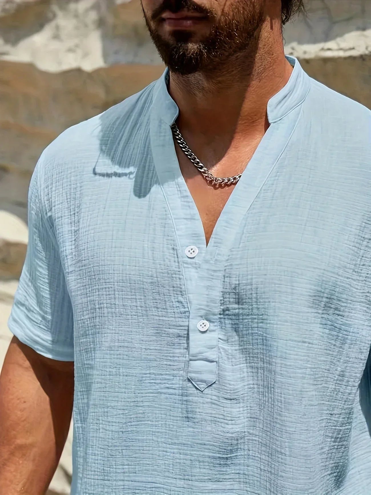 Camicia Estiva Collo Alto Firenze