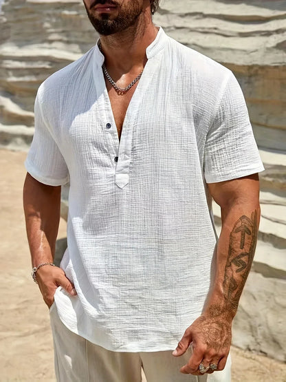 Camicia Estiva Collo Alto Firenze