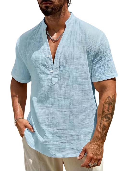 Camicia Estiva Collo Alto Firenze