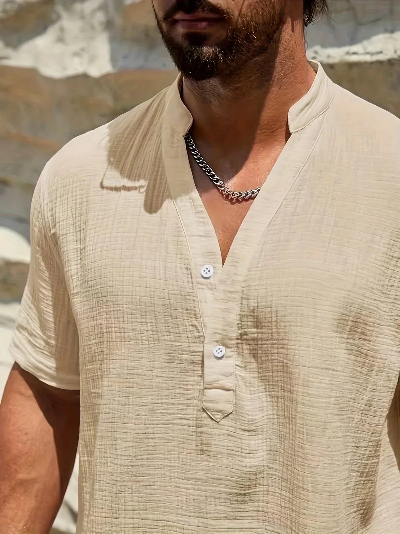 Camicia Estiva Collo Alto Firenze